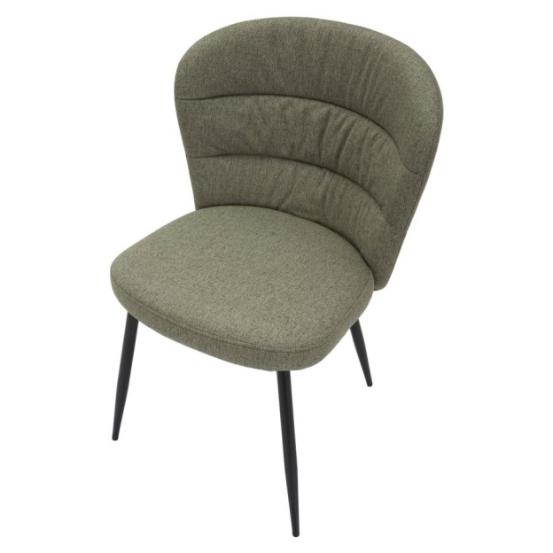 SCAUN LOSANNA VERDE SET 2 PZ CM 58X60,5X85 