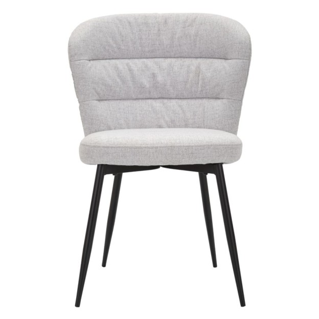 SCAUN LOSANNA GRI SET 2 PZ CM 58X60,5X85 