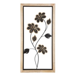 PANOU PERETE FIER/LEMN GIRISH -A- CM 30X2,5X60