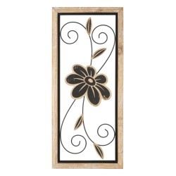PANOU DE PERETE FIER/LEMN KOMAN -A- CM 26X2,5X60