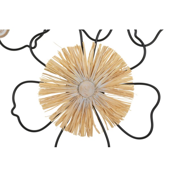 PANOU DE PERETE FIER/LEMN ITIS CM 75X3,5X42 