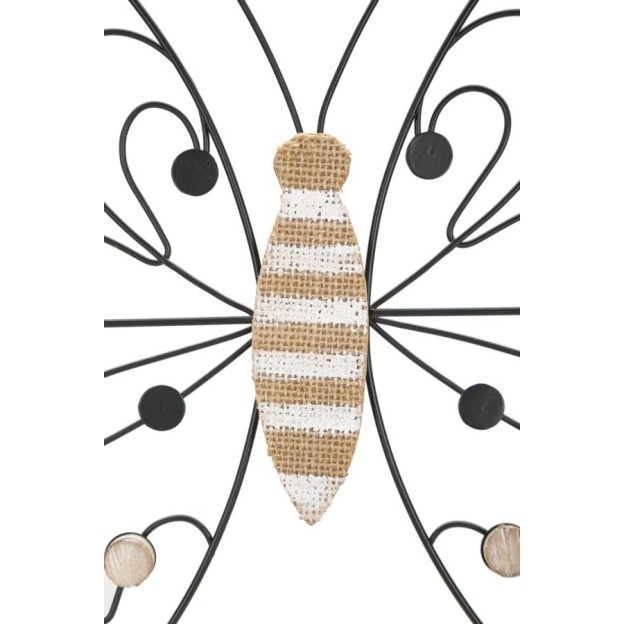 PANOU PERETE FIER/LEMN FLUTURE CM 39,5X1,5X33,5 MIN 2 