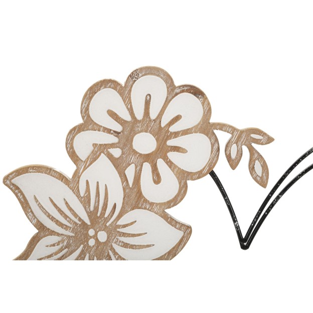 PANOU DE PERETE FIER/LEMN INIMĂ CM 50X2X45 MIN 2 