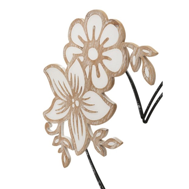 PANOU DE PERETE FIER/LEMN INIMĂ CM 50X2X45 MIN 2 