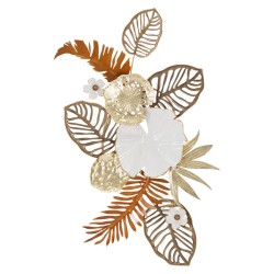 PANOU PERETE FIER BUCHET  50,8X7X87 | HomeVibes