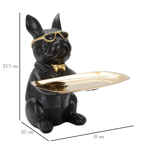 DECOR CÂINE TAUR CM 19X20X23,5 