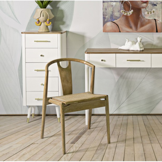 SCAUN JAPONIA -B- SET 2 BUC CM 56X53X76 