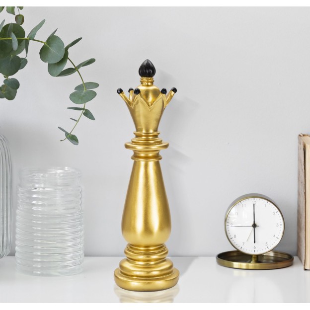 FIGURINA AURIU SI NEGRU CM Ø 12,5X38,5 