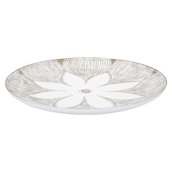 TAVA DECORATIVA POLIRESINA ATENE CM Ø 35,5X4,4