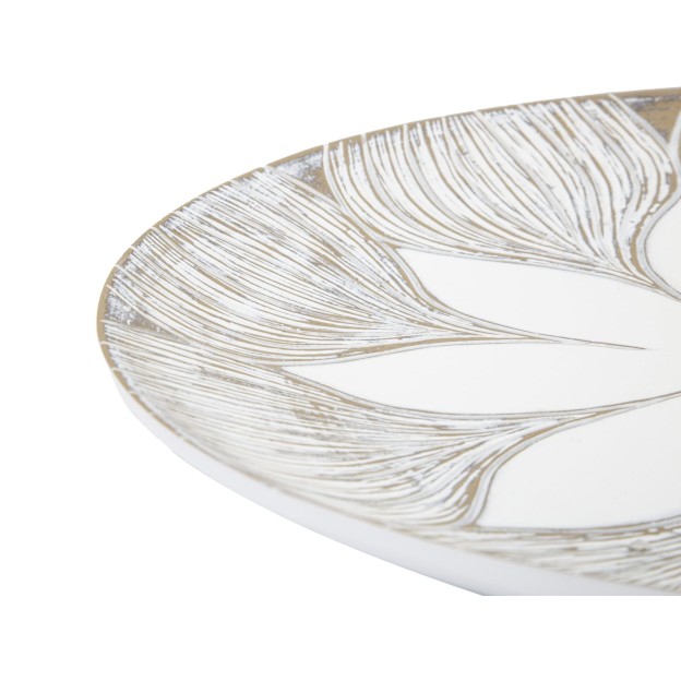 TAVA DECORATIVA POLIRESINA ATENE CM Ø 35,5X4,4