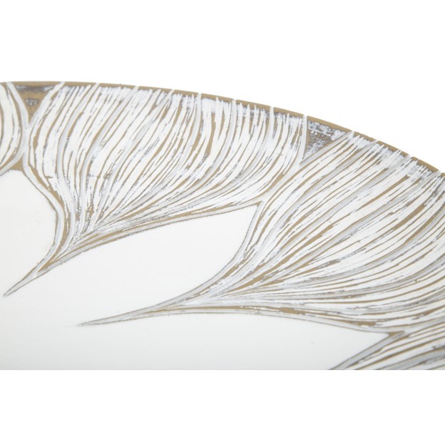 TAVA DECORATIVA POLIRESINA ATENE CM Ø 35,5X4,4