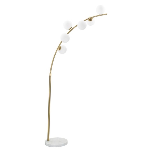 LAMPA GLAMMY ARC 6 LUCI CM 130X45X220-246