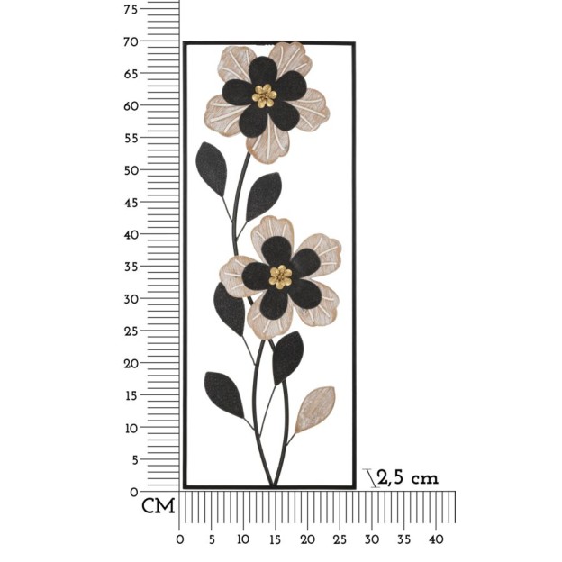 PANOU PERETE FIER/LEMN DIVAKER -A- CM 27X2,5X70 