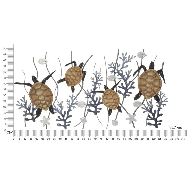 PANOU DE PERETE FIER TESTOSA CM 132,7X5,7X69,9 