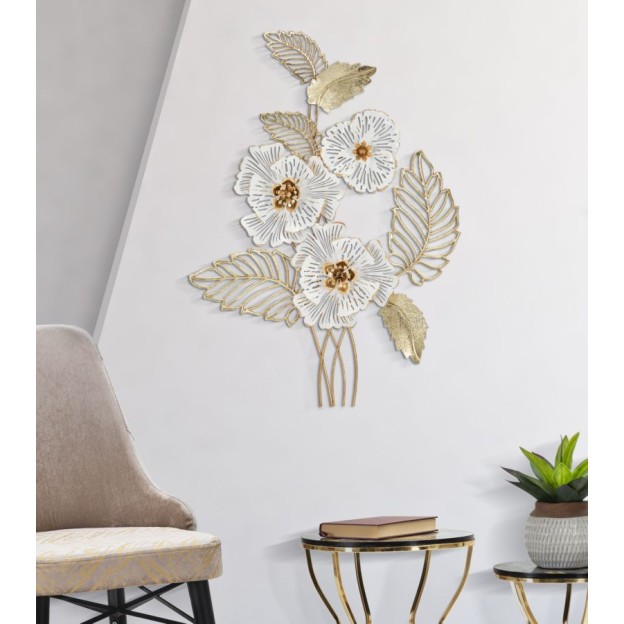 PANOU DE PERETE FIER ALB CM 54X6,4X73,7 