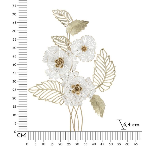 PANOU DE PERETE FIER ALB CM 54X6,4X73,7 