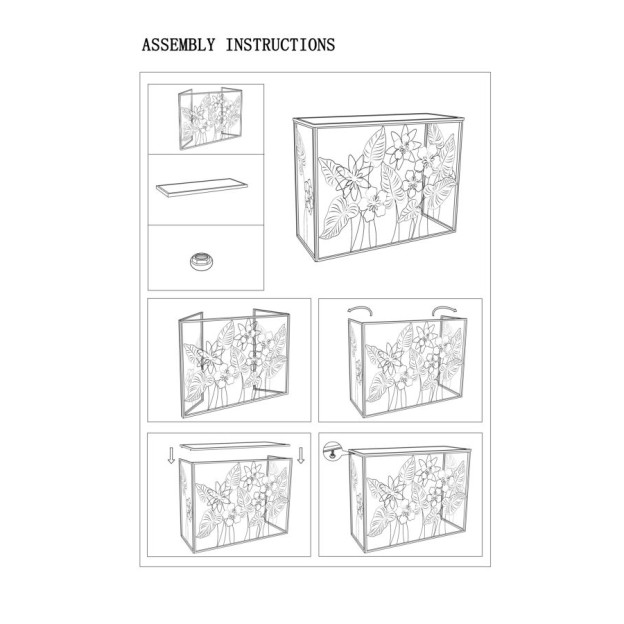 CONSOLA ARC CM 108X36,8X80 