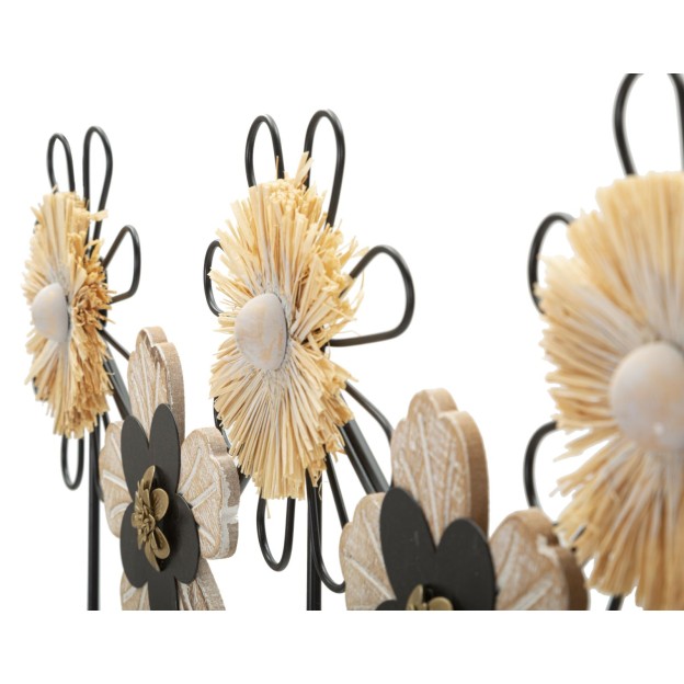 CUIER DE PERETE FIER,LEMN CM 61X5,5X30,5