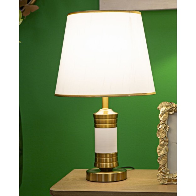 LAMPĂ DE MASA ALB CM Ø 31X52 