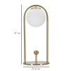 LAMPĂ DE MASA GLAMMY ARC -A- CM Ø 21X47 