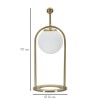 LAMPĂ DE MASA GLAMMY ARC -B- CM Ø 21X50 