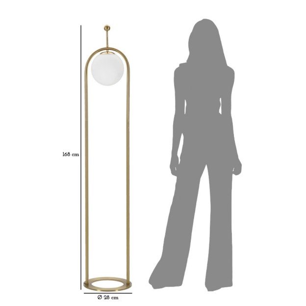 LAMPA GLAMMY ARC Ø 28X168 