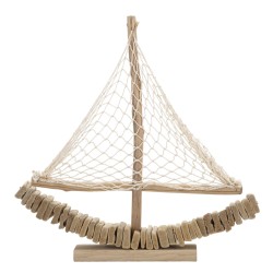 FIGURINA BOATH NATURE CM 45X7X45 | HomeVibes