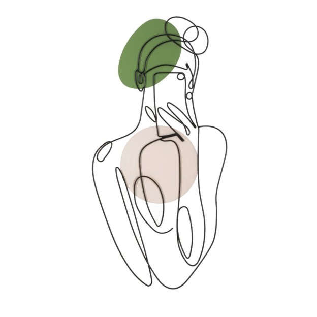 PANOU DE PERETE CULOARE DOAMNA CM 40X1,3X80 