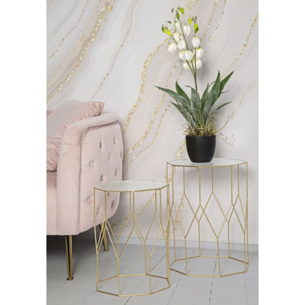 SET 2 MESE STICLA 37X47-31X42 