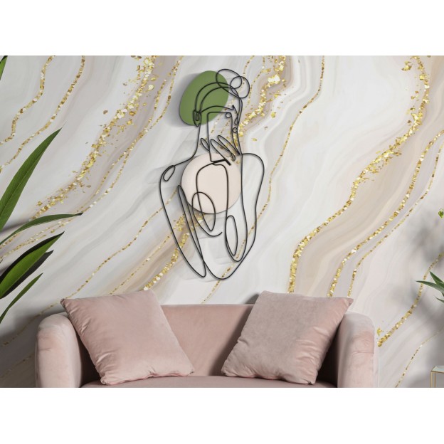 PANOU DE PERETE CULOARE DOAMNA CM 40X1,3X80 