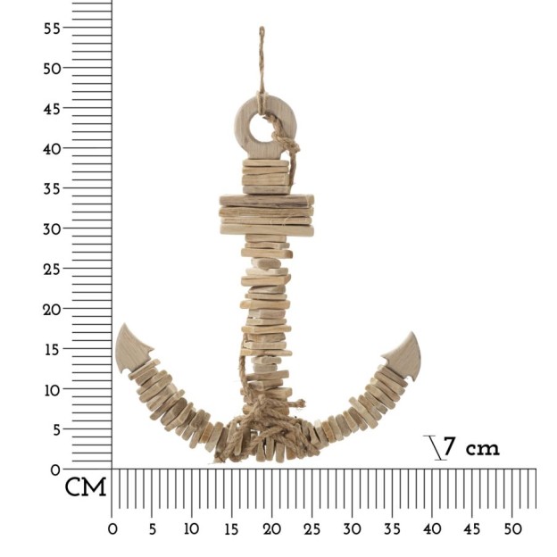 ANCORA NATURA DE ATARNAT CM 39X7X46 