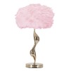 LAMPĂ DE MASA SLIM ROZ CM Ø 40X63 