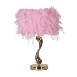 LAMPA DE MASA COUS ROZ CM Ø 25X47