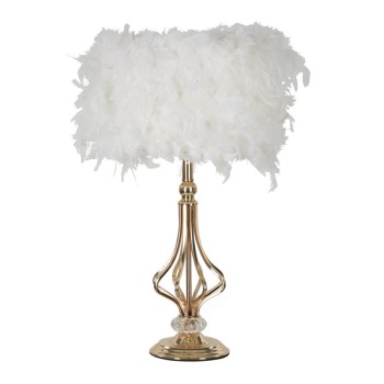 LAMPĂ DE MASA TARTY ALB CM Ø 25X54