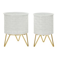SET CARLY SUPORT GHIVECI 2 BUC CM Ø 16X20-13X20