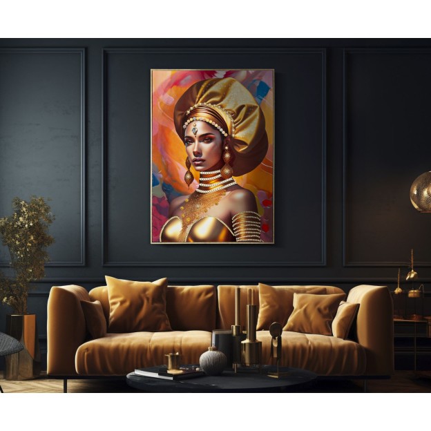 TABLOU CU RAMA SAMIRA -B- CM 72X4,5X102 