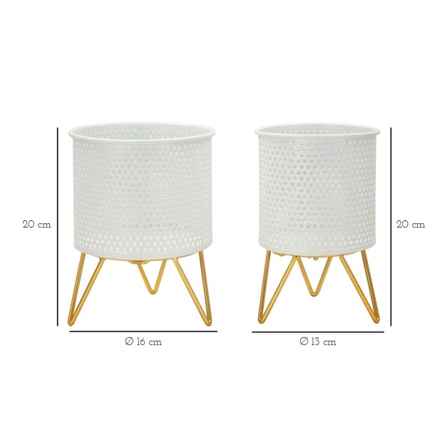 SUPORT VAZA SET 2 BUC CM Ø 16X20-13X20 