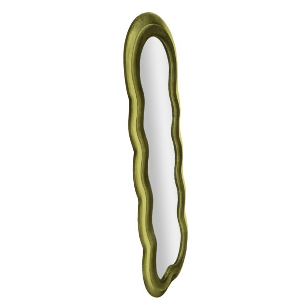 Oglinda DE PERETE MIKI GREEN VELVET CM 60X4X160