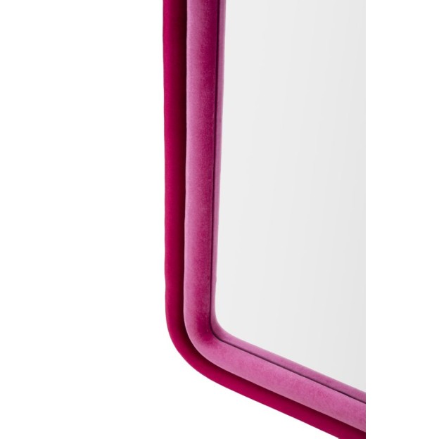 OGLINDA DE PERETE CLOE FUXIA VELVET CM 60X4X160