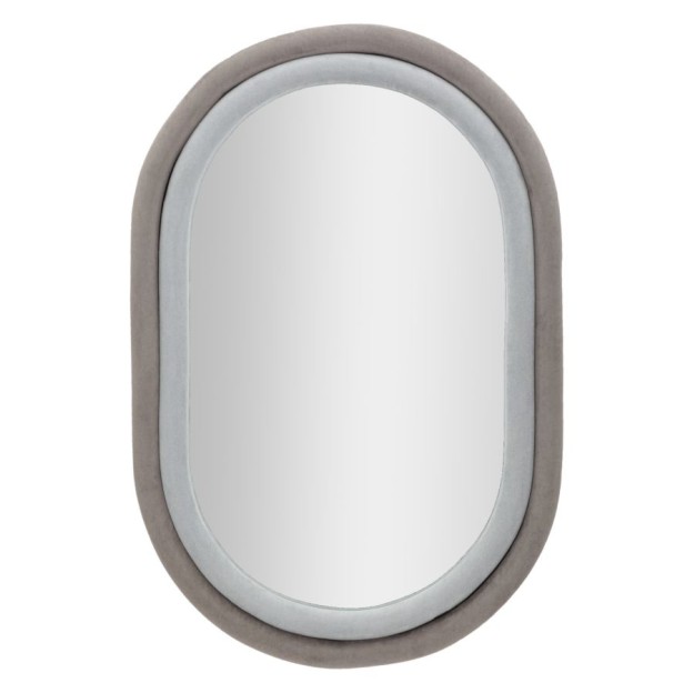 OGLINDA DE PERETE ANTONY GRI VELVET 60X4X90