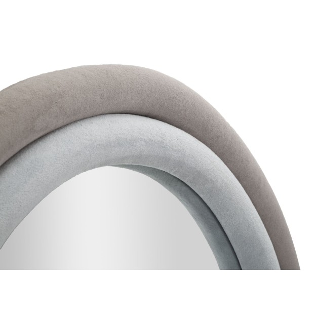 OGLINDA DE PERETE ANTONY GRI VELVET 60X4X90