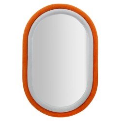 OGLINDA DE PERETE ANTONY ORANGE/MIX VELVET 60X4X90