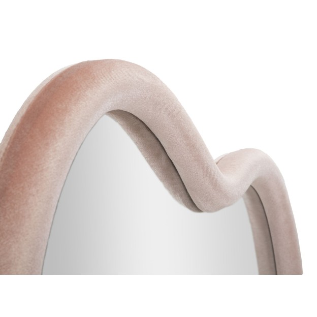 OGLINDA DE PERETE CLOUD ROZ VELVET 90X4X60