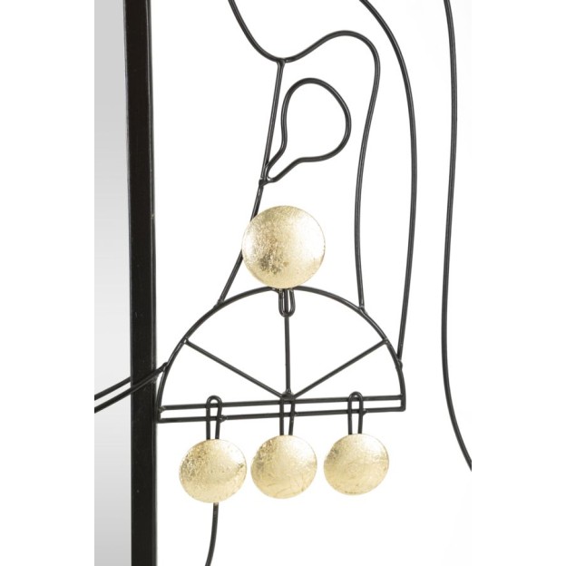 OGLINDA DE PERETE ELEONOR CM 64,8X3,8X85