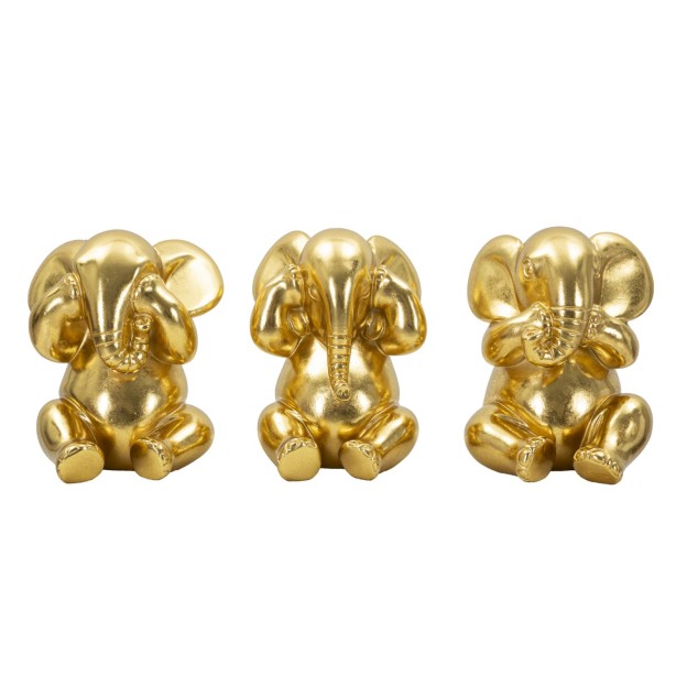 SET ELEFANT 3 BUC CM Ø 15,5X20,5 