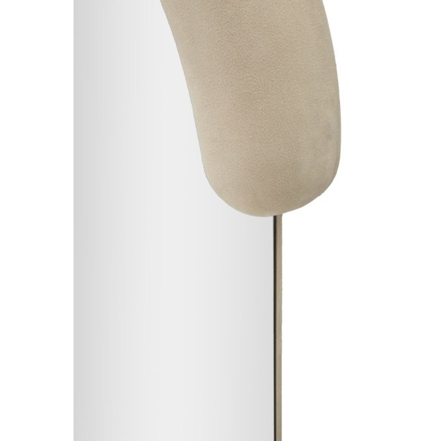 OGLINDA DE PERETE CHANTAL CREAM VELVET CM 60X7X160