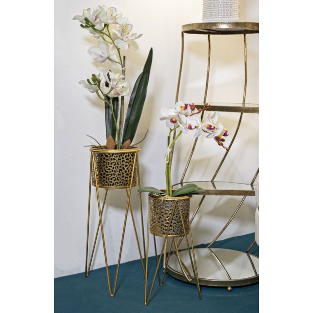 SUPORT GHIVECI GLOD SET 2 BUC CM 21X20X46-18X18X32 