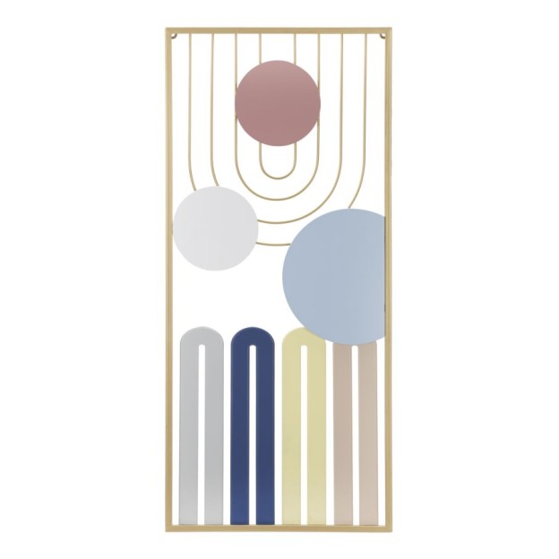 PANOU DE PERETE COLORAT -A- CM 37X2X84 