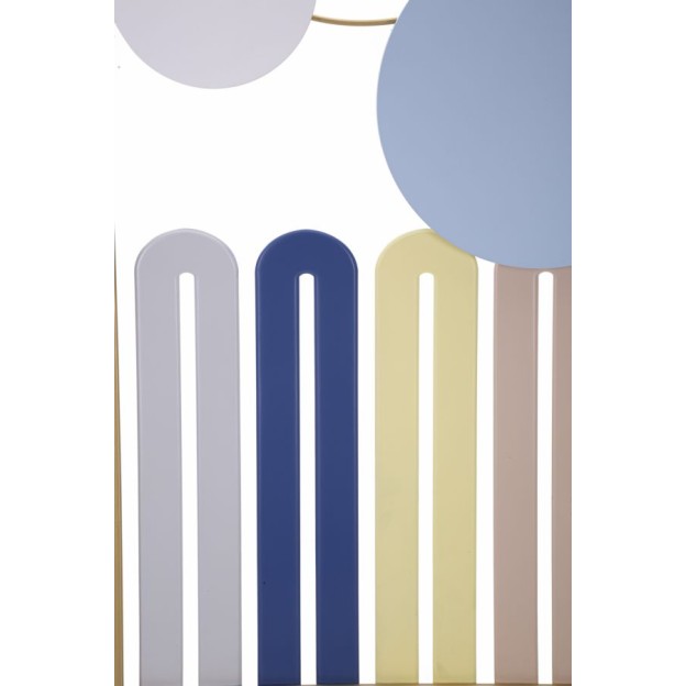 PANOU DE PERETE COLORAT -A- CM 37X2X84 