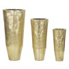 VAZA DECORATIVA GOLDELY SET 3 BUC CM Ø 50,8X114,9-40X92,7-29,8X70,5